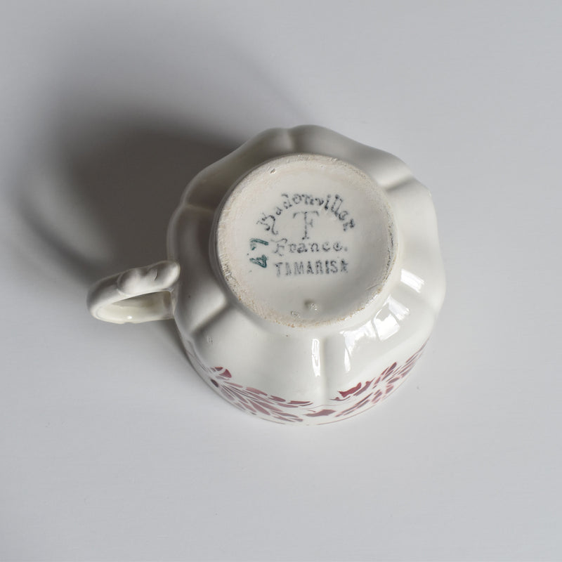 Antique Cup Badonviller Tamarisa