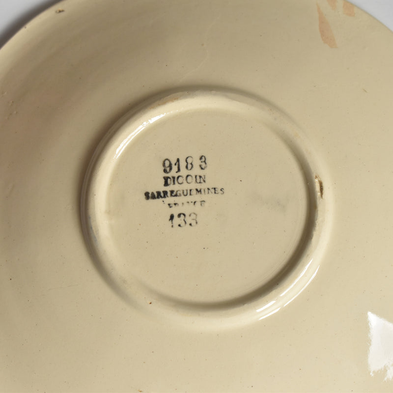 Vintage Cup and Saucer DIGOIN SARREGUEMINES 9183 A