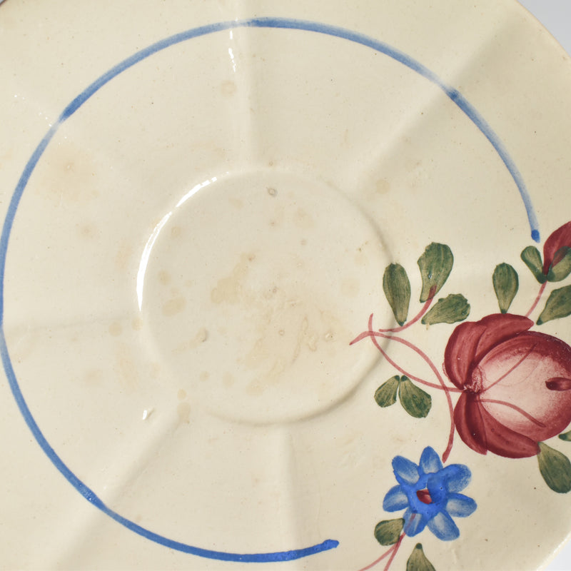 Vintage cup and saucer DIGOIN SARREGUEMINES 9183 B