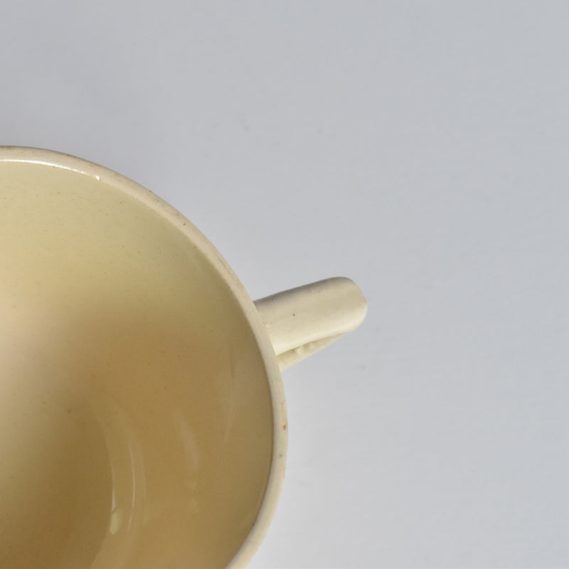 Vintage Cup Digoin & Sarreguemines Cream A