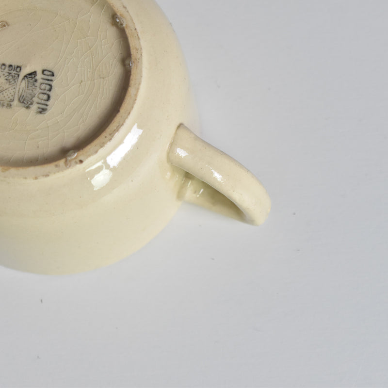 Vintage Cup Digoin & Sarreguemines Cream A