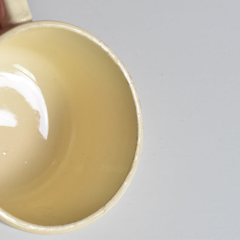 Vintage Cup Digoin & Sarreguemines Cream B