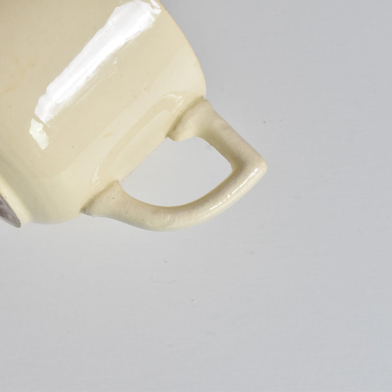 Vintage Cup Digoin & Sarreguemines Cream B