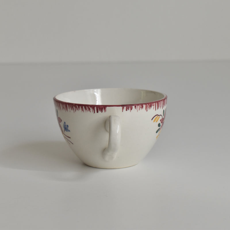 Vintage Cup Digoin & Sarreguemines Evelyne A