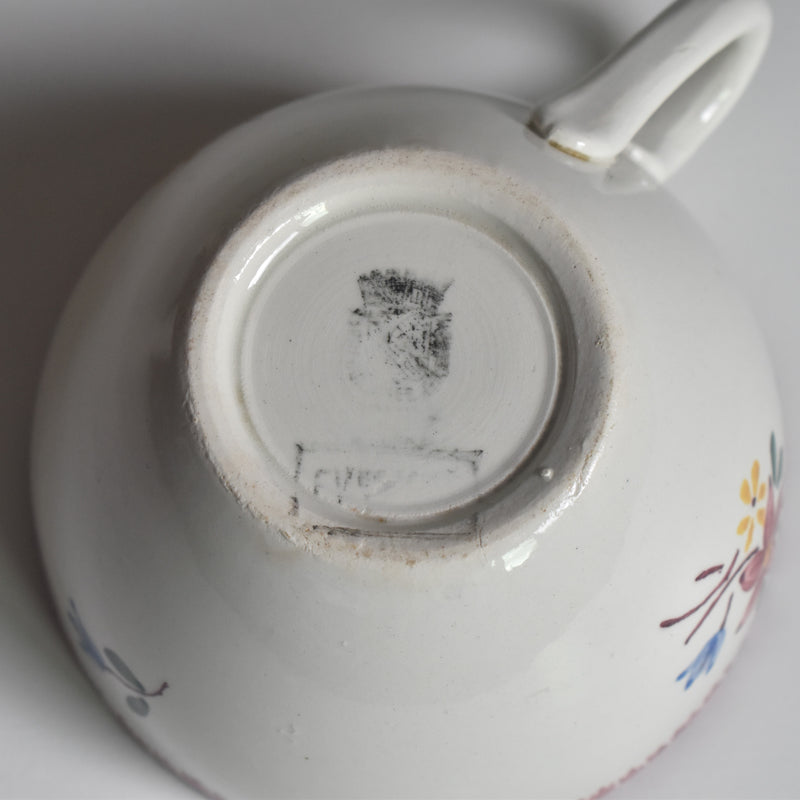 Vintage Cup Digoin & Sarreguemines Evelyne A