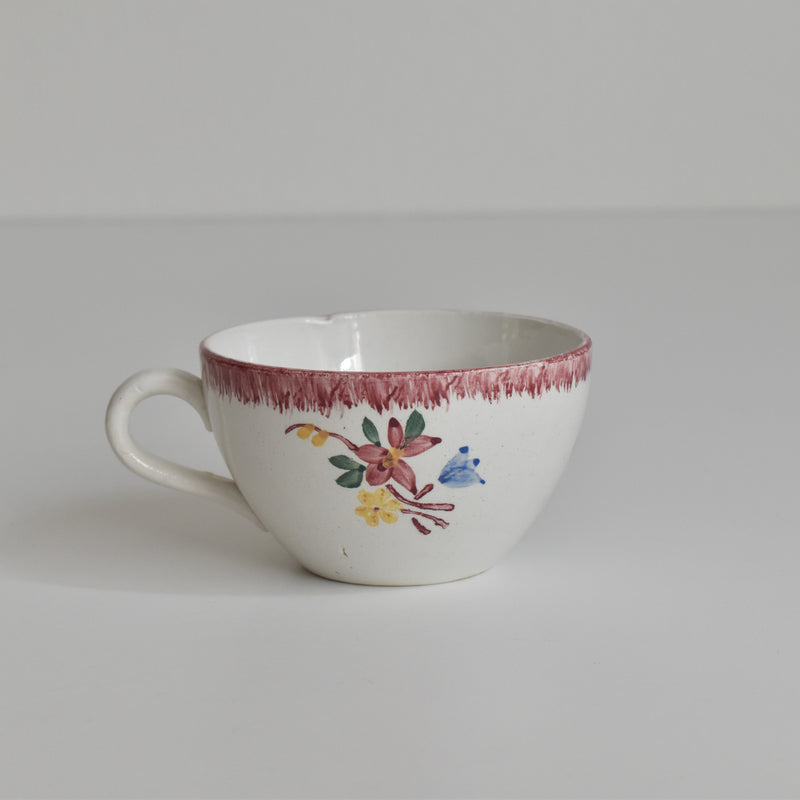 Vintage Cup Digoin & Sarreguemines Evelyne B