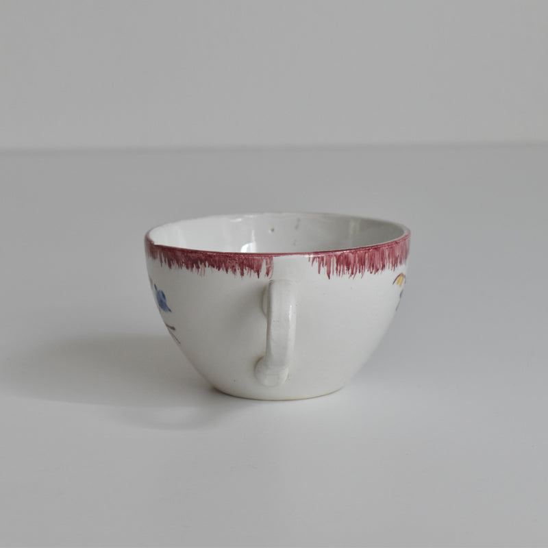 Vintage Cup Digoin & Sarreguemines Evelyne B