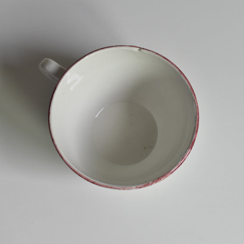 Vintage Cup Digoin & Sarreguemines Evelyne B