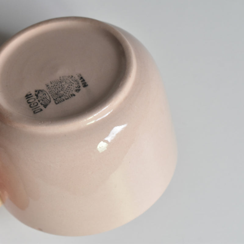 Vintage cup Digoin & Sarreguemines Rose poudré A