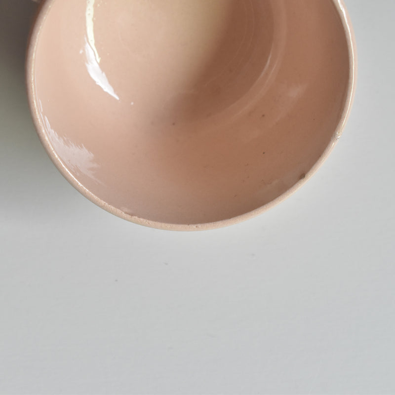 Vintage cup Digoin & Sarreguemines Rose poudré A