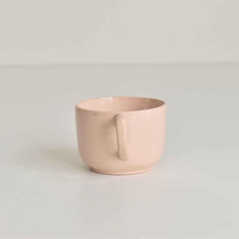 Vintage cup Digoin & Sarreguemines Rose poudré A
