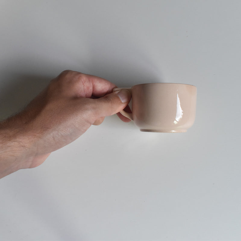 Vintage Cup Digoin & Sarreguemines Rose poudré B