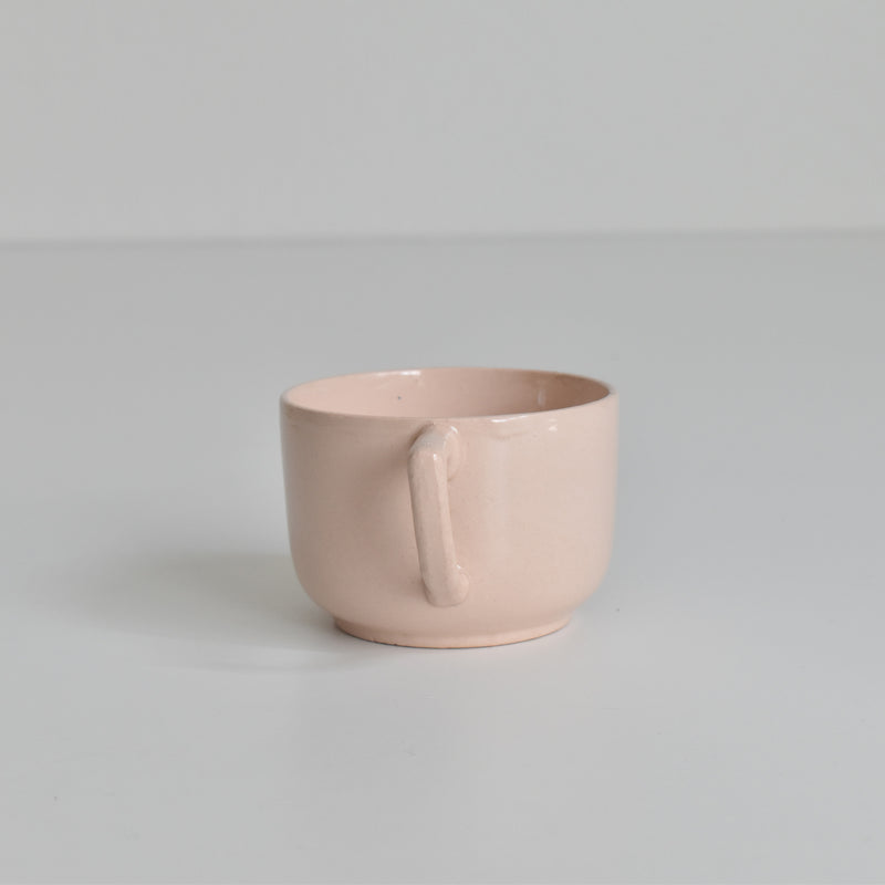 Vintage Cup Digoin & Sarreguemines Rose poudré B