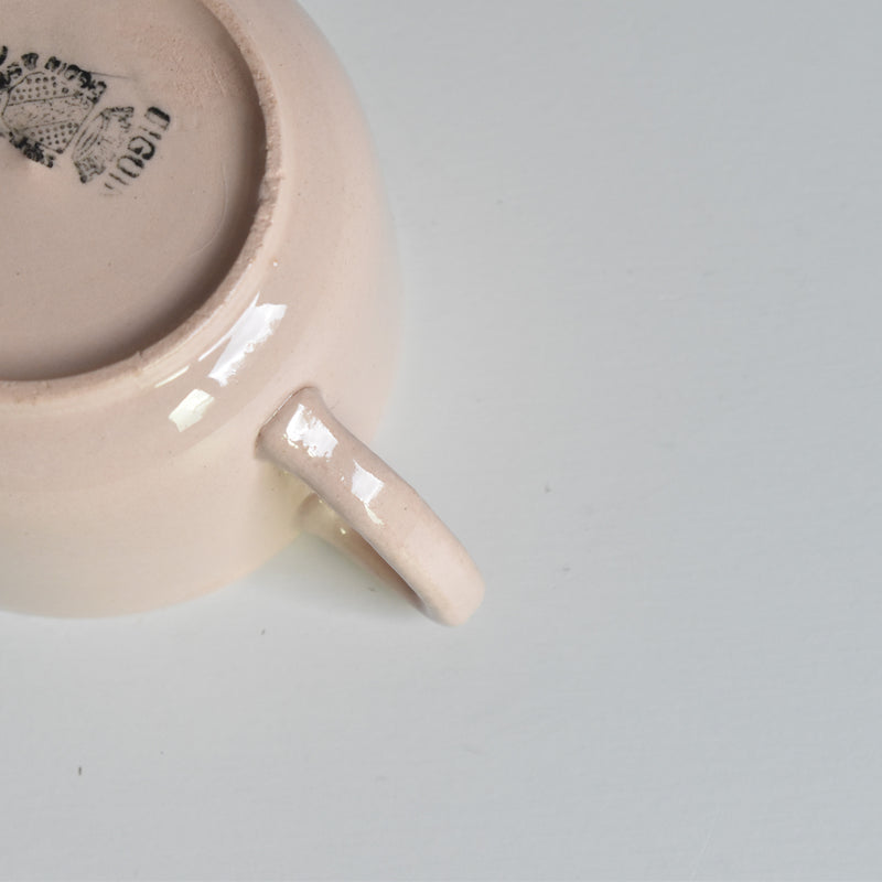 Vintage Cup Digoin & Sarreguemines Rose poudré B