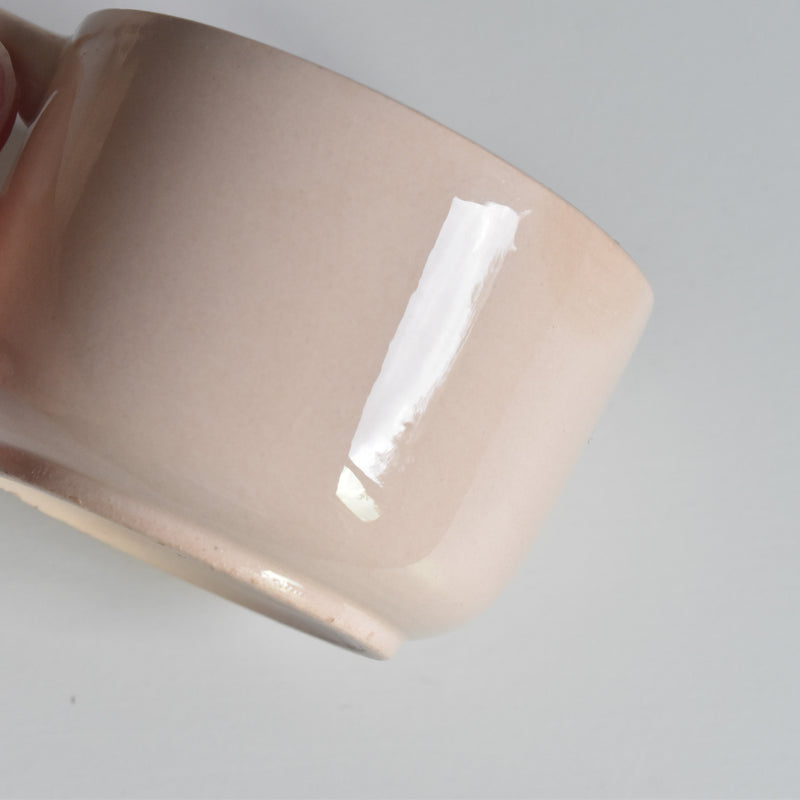 Vintage Cup Digoin & Sarreguemines Rose poudré B