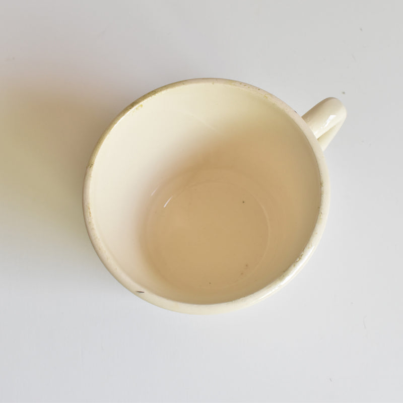 Vintage Cup Digoin & Sarreguemines Bouillon Krikox