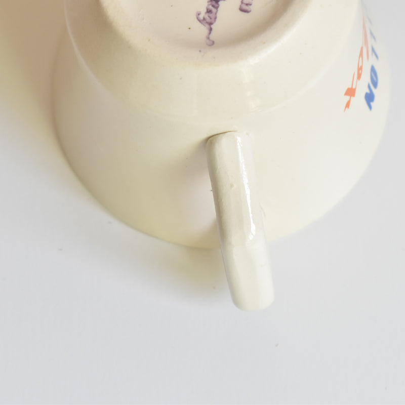 Vintage Cup Digoin & Sarreguemines Bouillon Krikox