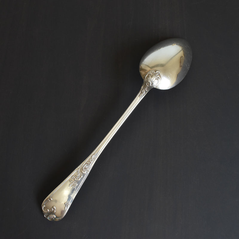 アンティーク銀メッキ サービススプーン BONNEL