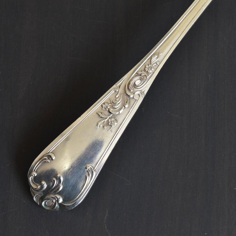 アンティーク銀メッキ サービススプーン BONNEL