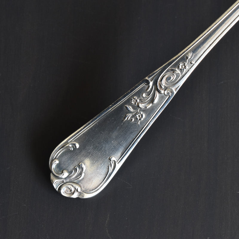 アンティーク銀メッキ サービススプーン BONNEL