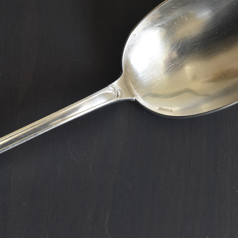 アンティーク銀メッキ サービススプーン BONNEL