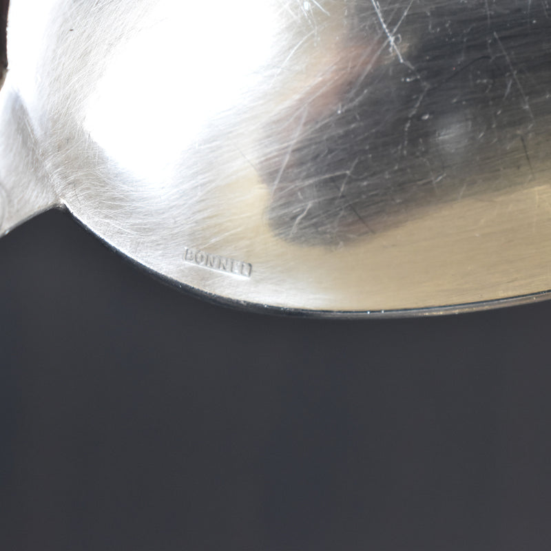 アンティーク銀メッキ サービススプーン BONNEL