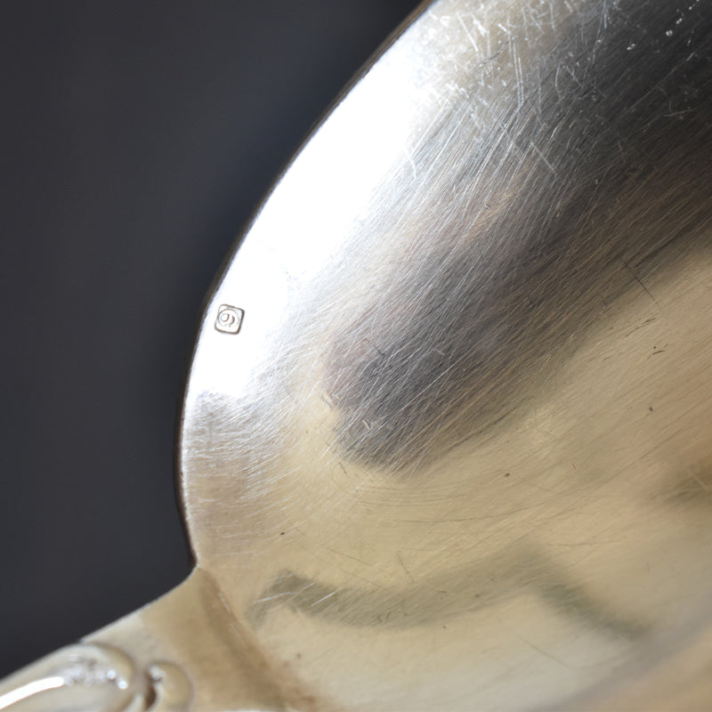 アンティーク銀メッキ サービススプーン BONNEL