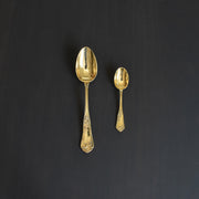 アンティーク 金メッキデザート＆モカスプーンセット BOULENGER（ブーランジェ）