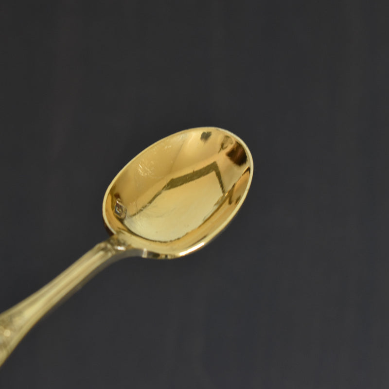 アンティーク 金メッキデザート＆モカスプーンセット BOULENGER（ブーランジェ）