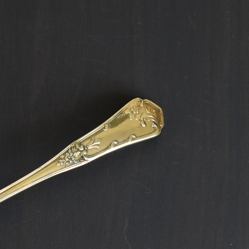 アンティーク 金メッキデザート＆モカスプーンセット BOULENGER（ブーランジェ）