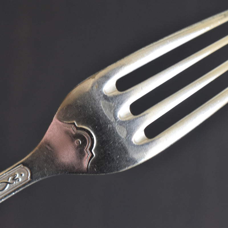 ヴィンテージ銀メッキ フォーク＆スプーンセット クリストフ ビレロイ