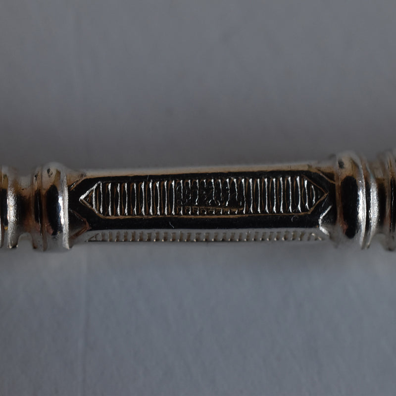 アンティークデザートフォーク SFAM 銀メッキ