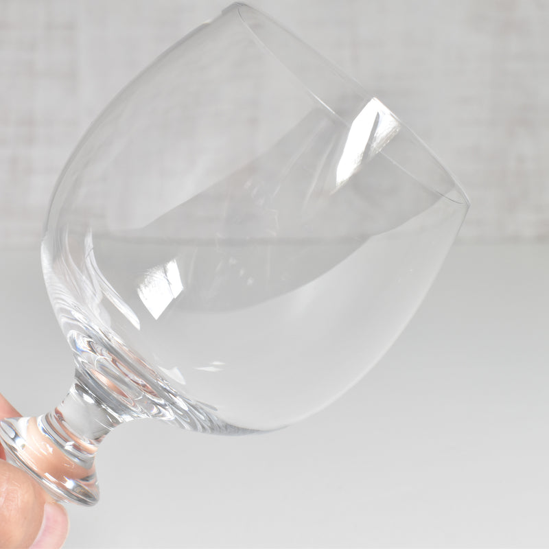 Vintage Crystal Glass Dome from Beaune, France