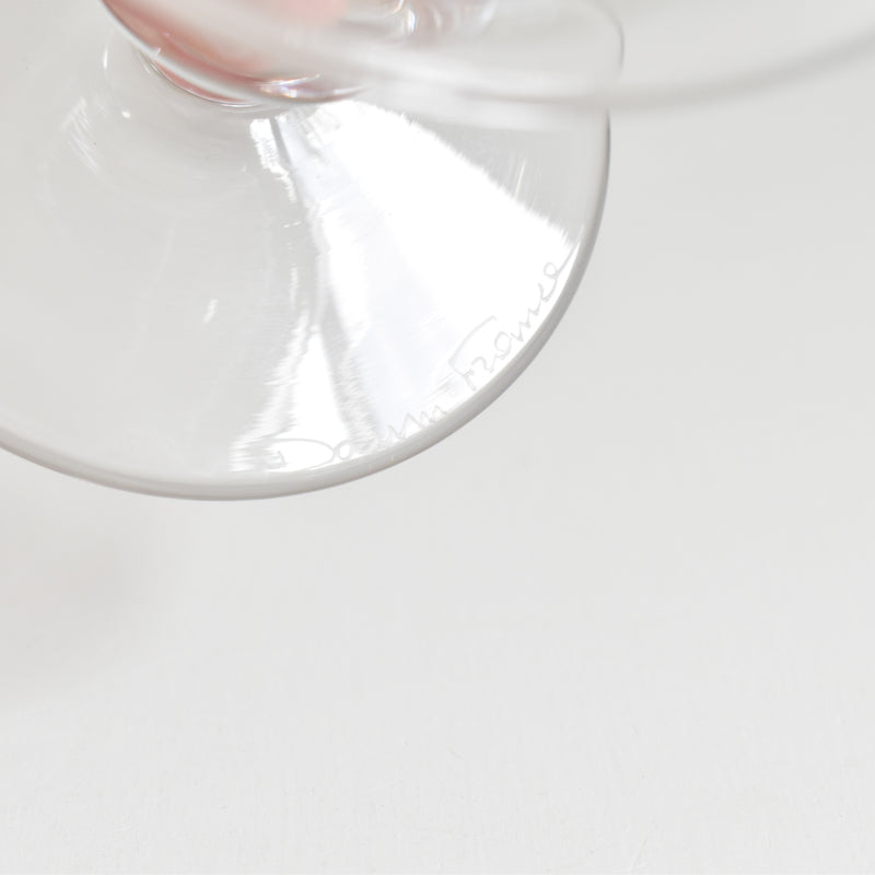 Vintage Crystal Glass Dome from Beaune, France