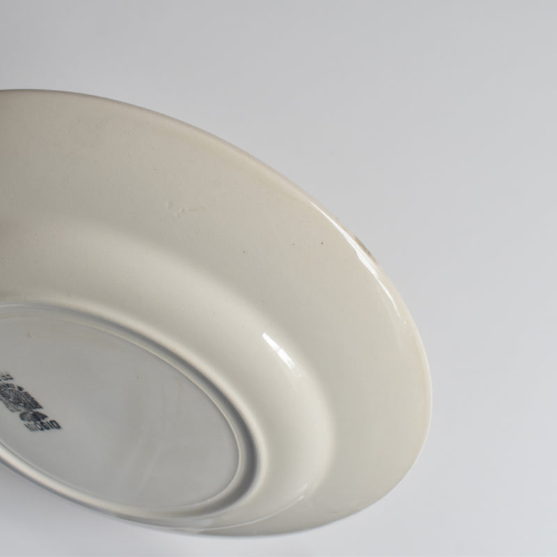 Vintage Dessert Plate Digoin & Sarreguemines Simple A