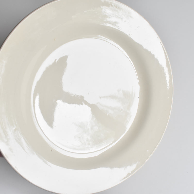 Vintage Dessert Plate Digoin & Sarreguemines Simple A
