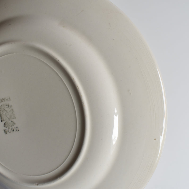 Vintage dessert plate, Digoin & Sarreguemines, simple B