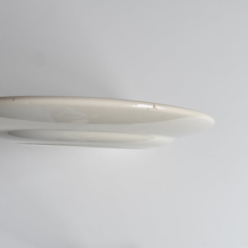 Vintage dessert plate, Digoin & Sarreguemines, simple B