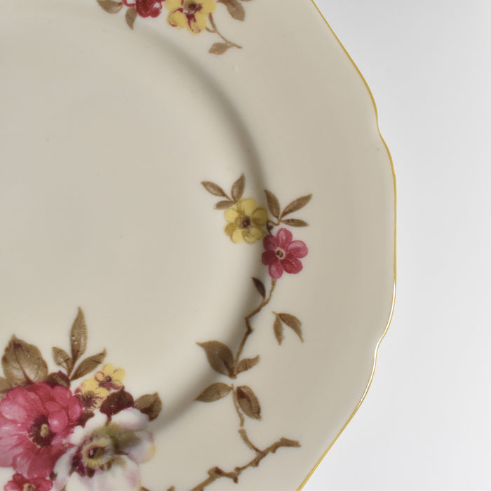 ヴィンテージデザートプレート フッチェンロイター Germany Madelaine 17.5 A