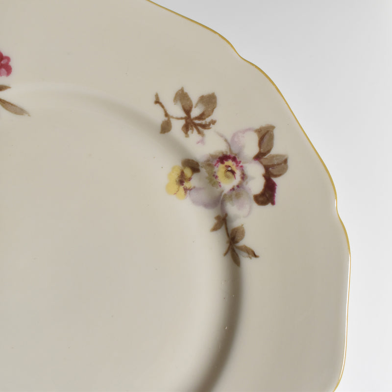 Vintage Dessert Plate Hutschenreuther Germany Madelaine 17.5 A