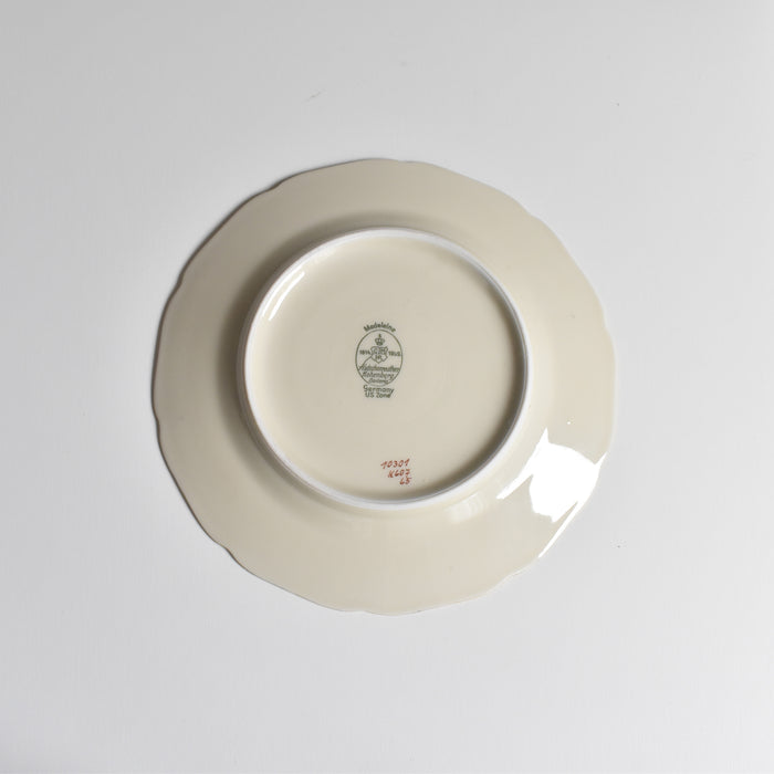 ヴィンテージデザートプレート フッチェンロイター Germany Madelaine 17.5 A