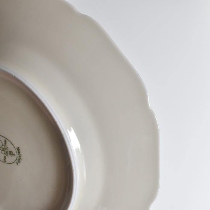 ヴィンテージデザートプレート フッチェンロイター Germany Madelaine 17.5 A