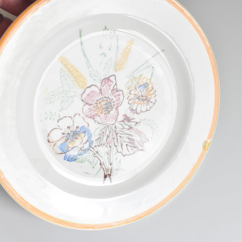 ヴィンテージデザートプレート ADP LUXCERAM(ラックスセラム） E