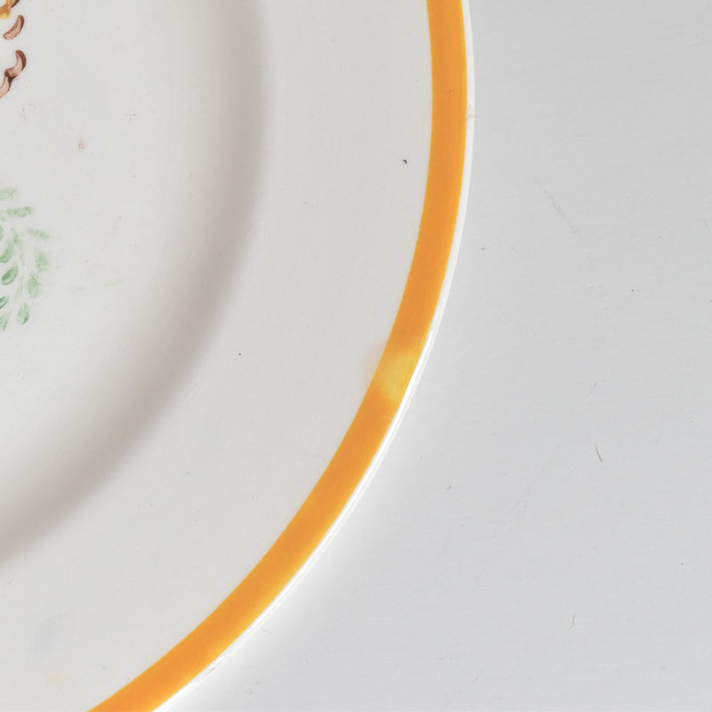 ヴィンテージデザートプレート ADP LUXCERAM(ラックスセラム） E