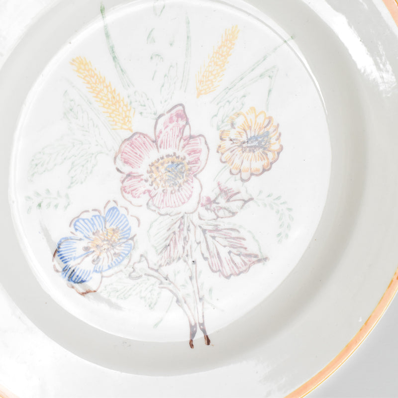 ヴィンテージデザートプレート ADP LUXCERAM(ラックスセラム） F