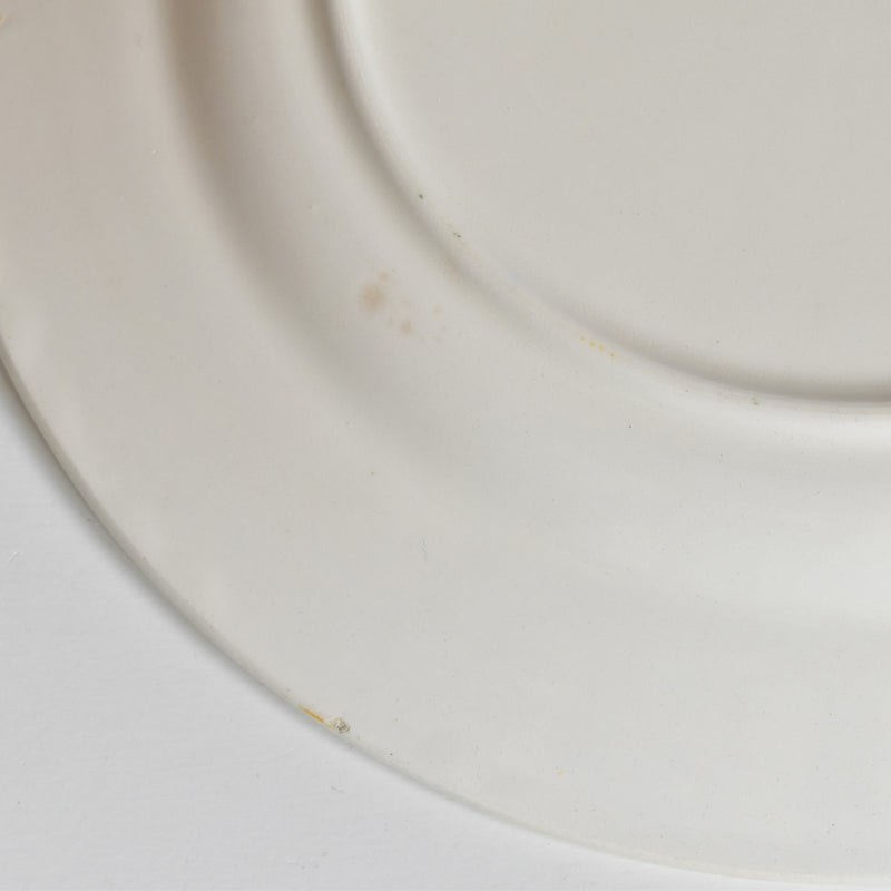 Vintage dessert plate ADP LUXCERAM