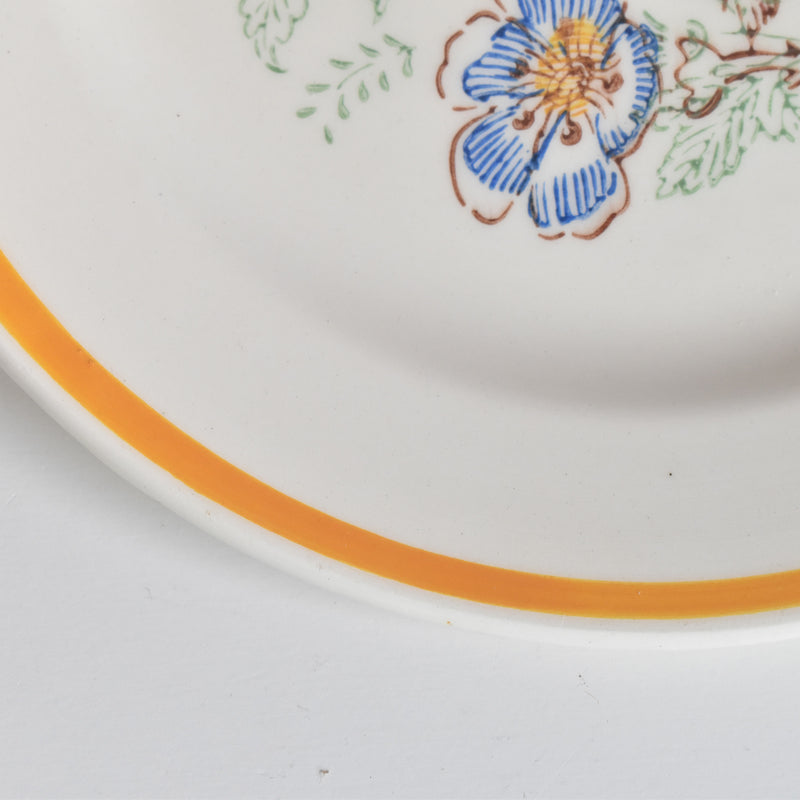 Vintage dessert plate ADP LUXCERAM H