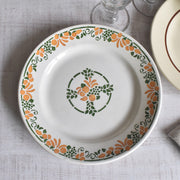 ヴィンテージデザートプレート HBCMクレイユモントロー Bizerte（ビゼルト）