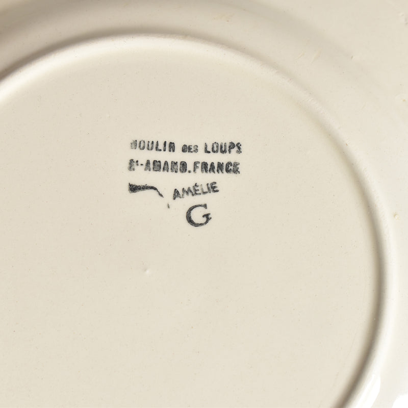ヴィンテージデザートプレート ムランデルー Amélie（アメリ）B