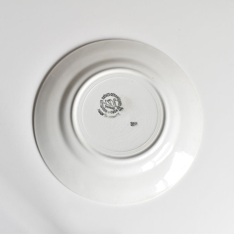 ヴィンテージデザートプレート サンタマン 355 B